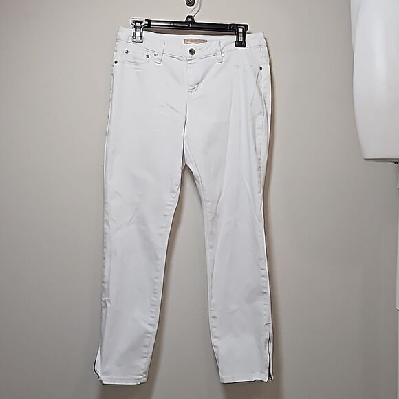 Wax Jean size 8 Cropped Ankle Zip - Picture 1 of 8